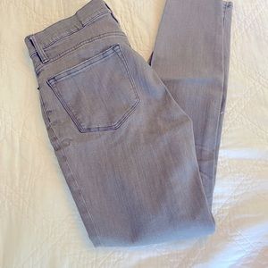 J. Crew Lookout Gray High Rise Skinny Jean